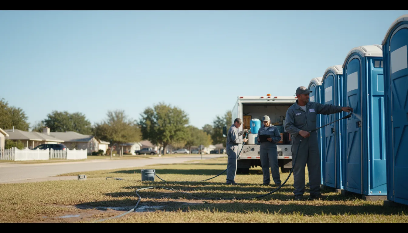 Long-Term Portable Toilet Rental in Bartlesville, OK near me